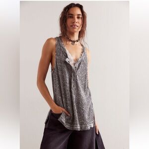 NWT new with tags free people love language tank